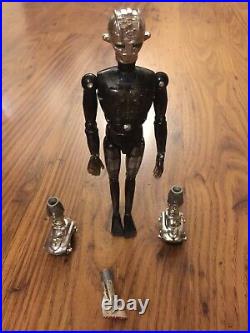 Android Action Figure Denys Fisher 70s Original Box With Missiles & Accessories