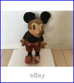 Antique 1930s Mickey Mouse Steiff Plush Figure Large Doll Toy Vintage Disney
