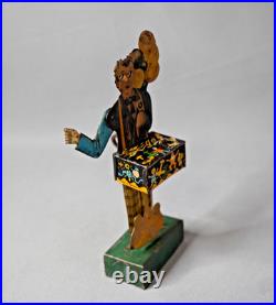 Antique German Kellermann Litho Tin Toy Ballon Man Vendor Seller Organ Grinder Antique German Kellermann Litho Tin Toy Ballon Man Vendor Seller Organ Grinder
