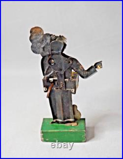 Antique German Kellermann Litho Tin Toy Ballon Man Vendor Seller Organ Grinder