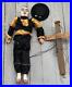 Antique Hand Carved Wood Marionette Puppet 19 (19f)