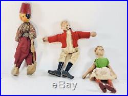 Antique Schoenhut Humpty Dumpty Circus Tent And Many Figures