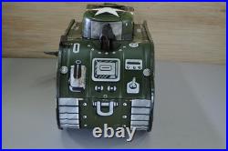 Antique Toy Tank Tin Wind-up Action Toy With Key Pop-up Gunner 1950 Mar Toys Antique Toy Tank Tin Wind-up Action Toy With Key Pop-up Gunner 1950 Mar Toys