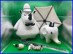 Arts Unknown Frank Kozik William, Henry & Reginald Classic White Edition Art Toy