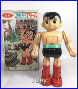 Astro Boy electric biped walking 1960s Tinplate toy Vintage Figure Japan712
