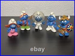 Astro Hippie Guitar Viking Sasette Hefty Smurf Tattoos Vintage Figure Toy Lot