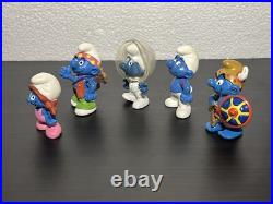 Astro Hippie Guitar Viking Sasette Hefty Smurf Tattoos Vintage Figure Toy Lot