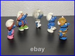 Astro Hippie Guitar Viking Sasette Hefty Smurf Tattoos Vintage Figure Toy Lot