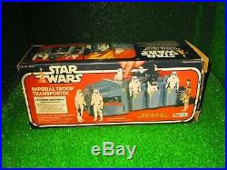 Authentic star wars imperial troop transporter palitoy boxed figure toy Vtg