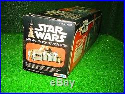 Authentic star wars imperial troop transporter palitoy boxed figure toy Vtg