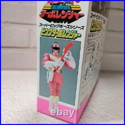 BANDAI Super Big Pose Series Pink Turbo Ranger Vintage Toy