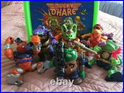BUCKY O'HARE action Figures Bundle vintage toys 1990s & box- A Collectors dream