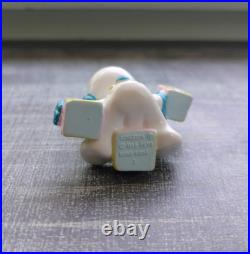 Baby Smurf with Pastel Blocks 20214 Rare Variation Figurine Vintage Toy Lot E 1