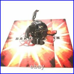 Bakugan Battle Brawlers Darkus Silver Gold Tuskor B1 450g Vintage Toy Great Gift