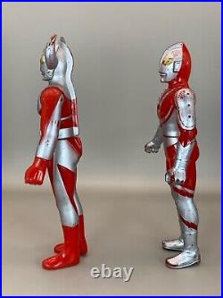 Bandai Japan Vintage Ultraman Soft Vinyl Figure 1980s Ultraman family Set of 10