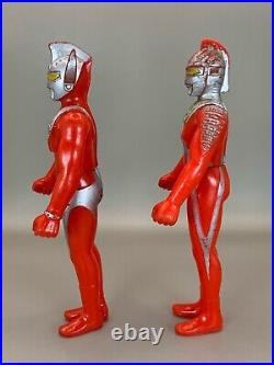 Bandai Japan Vintage Ultraman Soft Vinyl Figure 1980s Ultraman family Set of 10