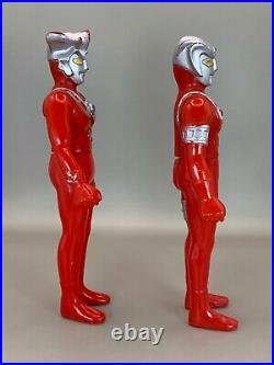 Bandai Japan Vintage Ultraman Soft Vinyl Figure 1980s Ultraman family Set of 10