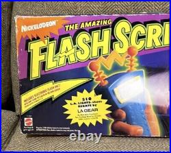 (Banned!)NICKELODEON Vintage The Flash Screen Toy Original NIB Retro 90's Mattel