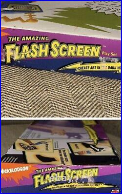 (Banned!)NICKELODEON Vintage The Flash Screen Toy Original NIB Retro 90's Mattel