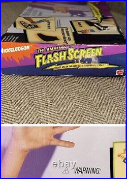 (Banned!)NICKELODEON Vintage The Flash Screen Toy Original NIB Retro 90's Mattel