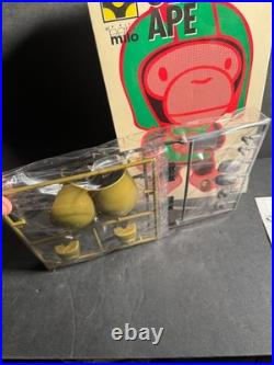 Bape Baby Milo Chimp General Plastic Toy Figure Vintage Bathing Ape Gold