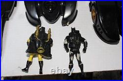 Batman 90s Vintage Lot DC 1989 Batman handheld bat wing Gun Toy Batmobiles