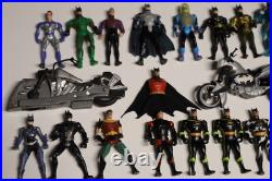 Batman Toy Lot Used Vintage Action Figures Kenner and more