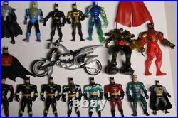 Batman Toy Lot Used Vintage Action Figures Kenner and more