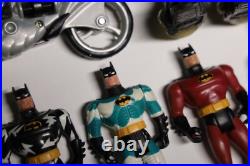 Batman Toy Lot Used Vintage Action Figures Kenner and more