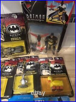 Batman/joker Vintage Collector Toy 10pc Lot New In Packs Awesome Lot See Pics