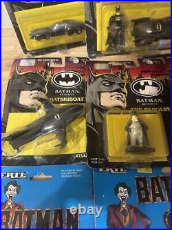 Batman/joker Vintage Collector Toy 10pc Lot New In Packs Awesome Lot See Pics