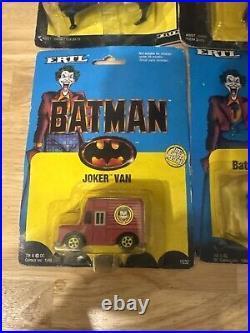 Batman/joker Vintage Collector Toy 10pc Lot New In Packs Awesome Lot See Pics