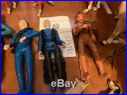 Big Lot Marx Brand Johnny West Figures 12 Tall and Accessories 1960s/1970s