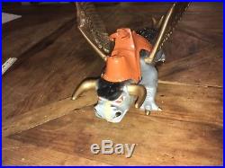 Blackstar Vintage action figure toy Very Rare Triton Flying Bull by Galoob