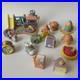 Bluebird Toys Vintage Mini Figurines Lot Of 11 Compacts With Figures & Playground