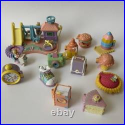 Bluebird Toys Vintage Mini Figurines Lot Of 11 Compacts With Figures & Playground