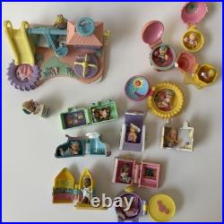 Bluebird Toys Vintage Mini Figurines Lot Of 11 Compacts With Figures & Playground