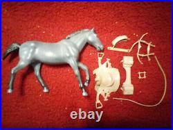 Bonanza American Character Outlaw Figure And Horse (restored) Please Read