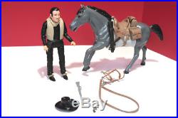 Bonanza American Character Rare Outlaw Figure & Horse Complete Accessories