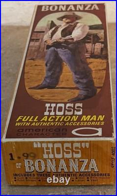 Bonanza Hoss Cartwright Full Action Figure /Man with box Style #4002