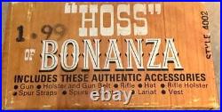 Bonanza Hoss Cartwright Full Action Figure /Man with box Style #4002
