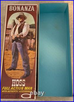 Bonanza Hoss Cartwright Full Action Figure /Man with box Style #4002