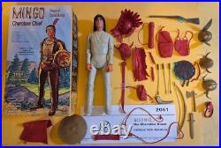 Boxed Mingo figure + 32 Accessories + Manual copy Daniel Boone friend Marx West