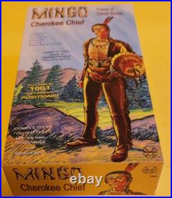 Boxed Mingo figure + 32 Accessories + Manual copy Daniel Boone friend Marx West