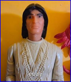 Boxed Mingo figure + 32 Accessories + Manual copy Daniel Boone friend Marx West