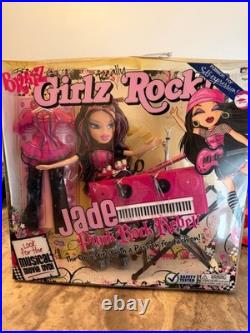 Bratz Girlz Really Rock Jade Punk Rock Rebel Doll NRFB Keyboard 2008 MGA
