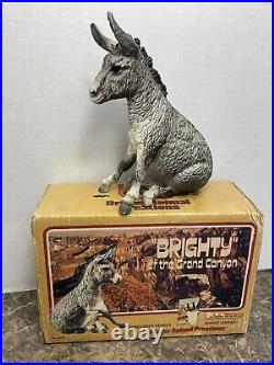 Brighty of the Grand Canyon RARE Breyer Animal Creations Donkey Figurine OG Box