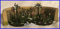 Britain's Floral Garden Lead Figures Nice Set Circa 1930's Wall Flowers
