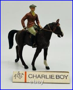 Britains Ltd. Arena Show Jumping Game #7580 Vintage 1960's Horses Figures Jumps