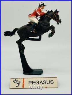 Britains Ltd. Arena Show Jumping Game #7580 Vintage 1960's Horses Figures Jumps